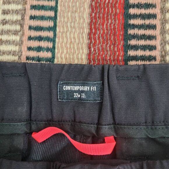 Rapha Contemporary Fit Loopback Pants Mens 32x32 Black Slim Cycling Stretchy - Picture 4 of 7